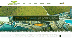 Desktop Screenshot of greenroofingsystems.pl