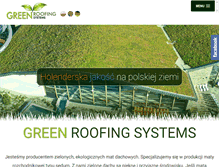 Tablet Screenshot of greenroofingsystems.pl